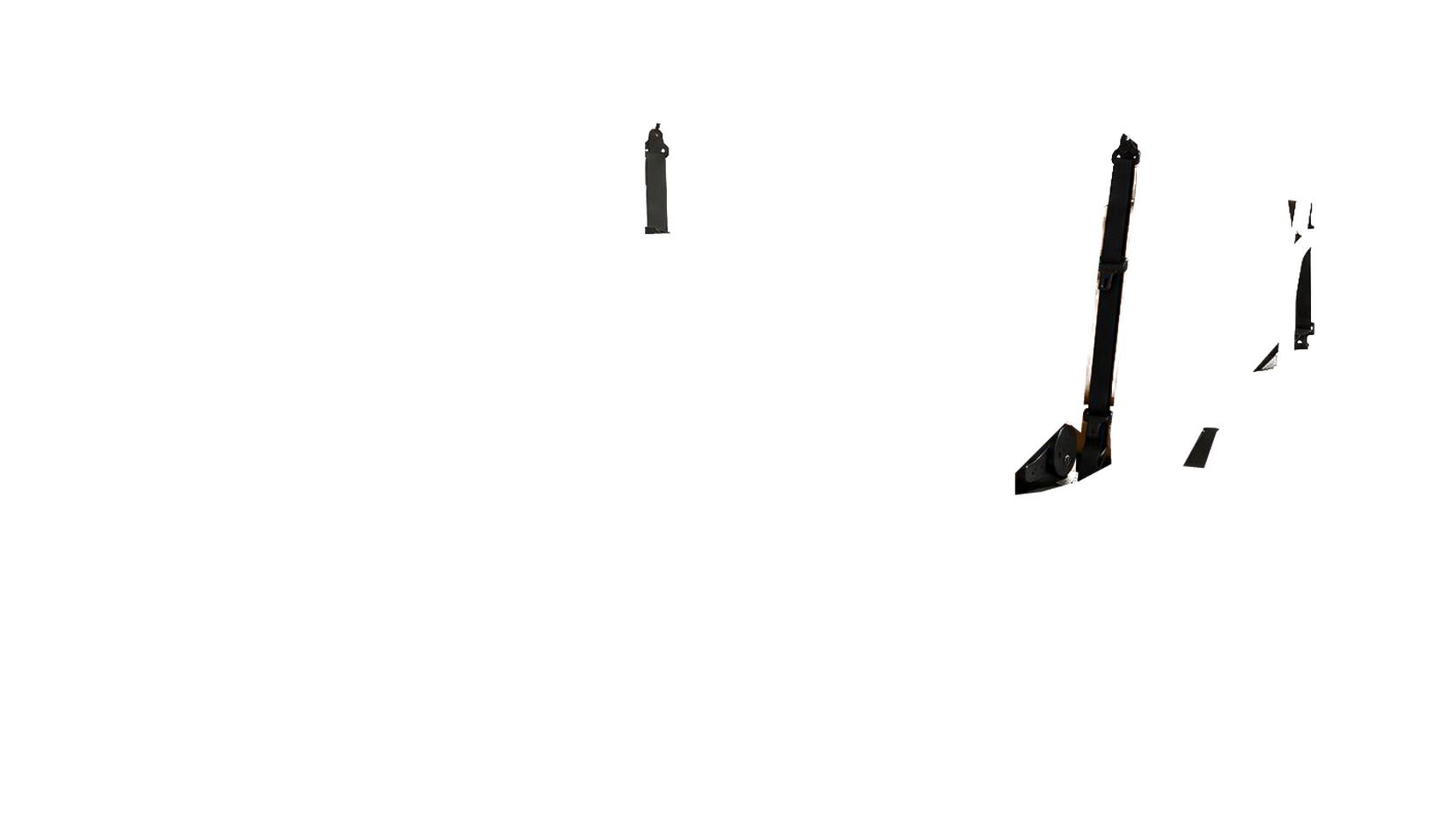 Seatbelt colour — Black Seatbelts